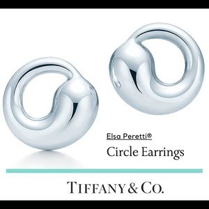 ✨T&Co. Elsa Peretti Circle Earrings SS✨